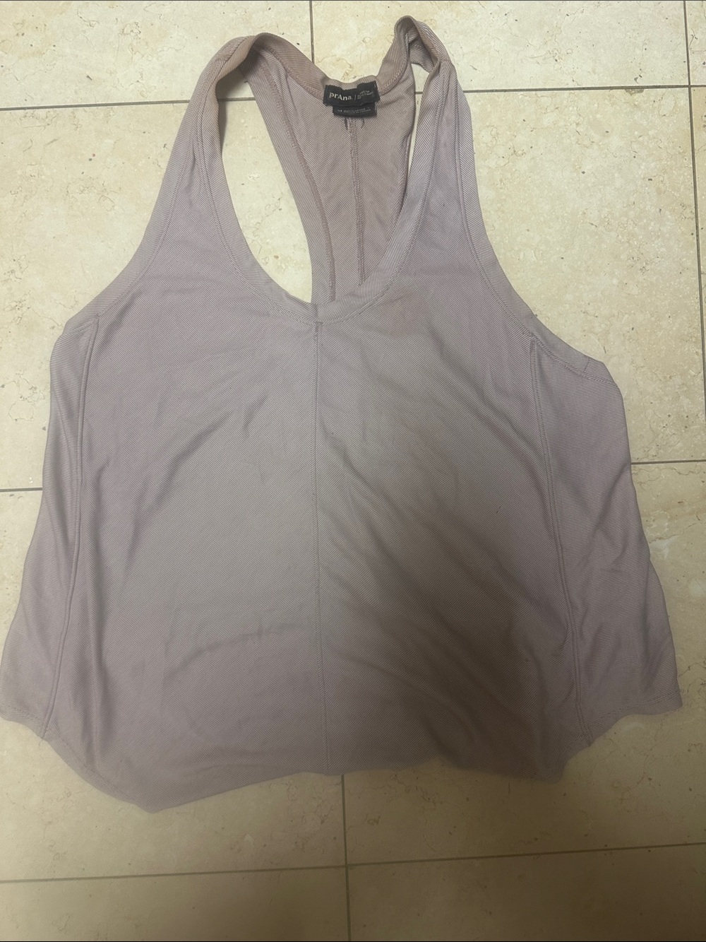 Prana Lavender Racerback Tank